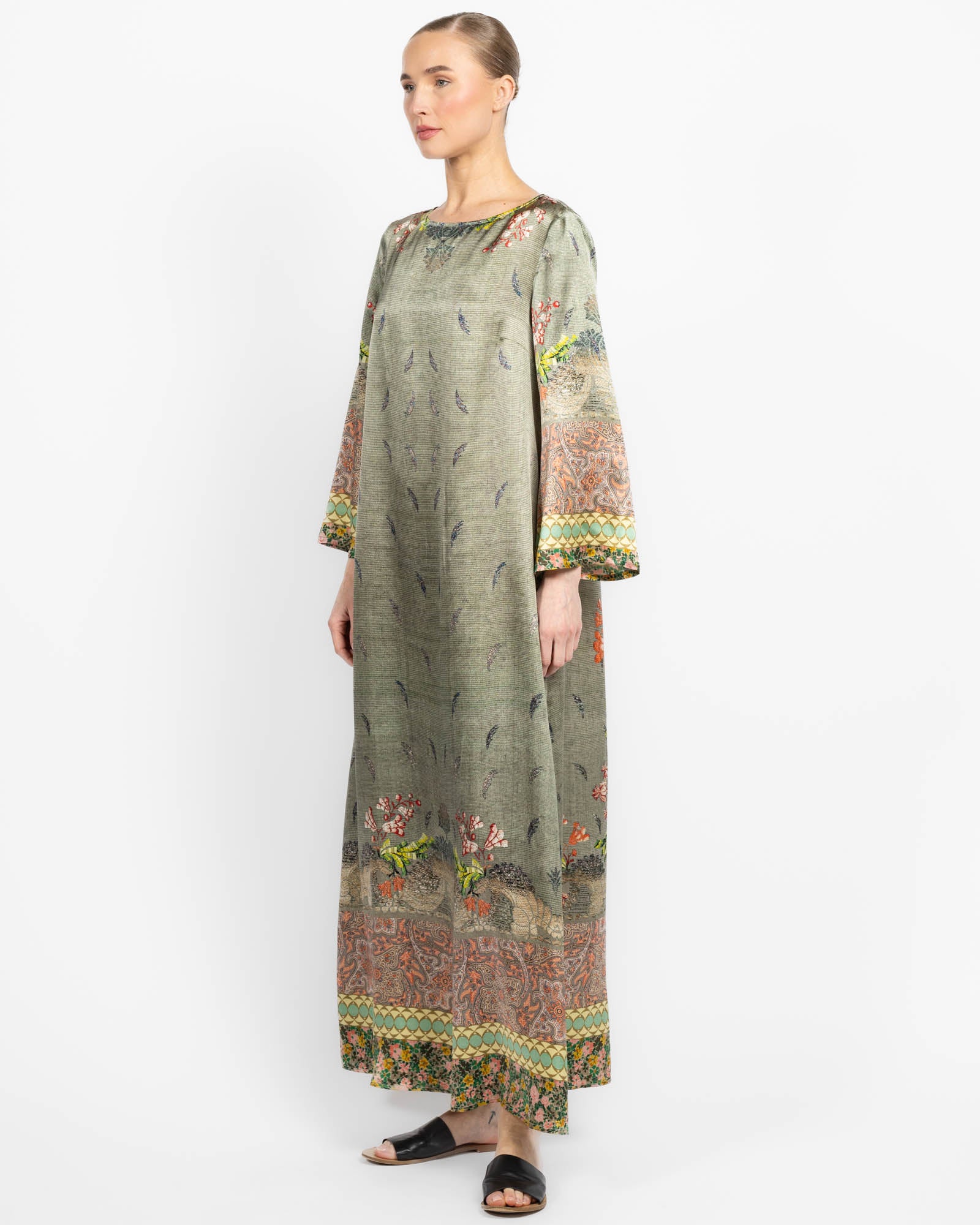 Mutka 3/4 Sleeve Dress