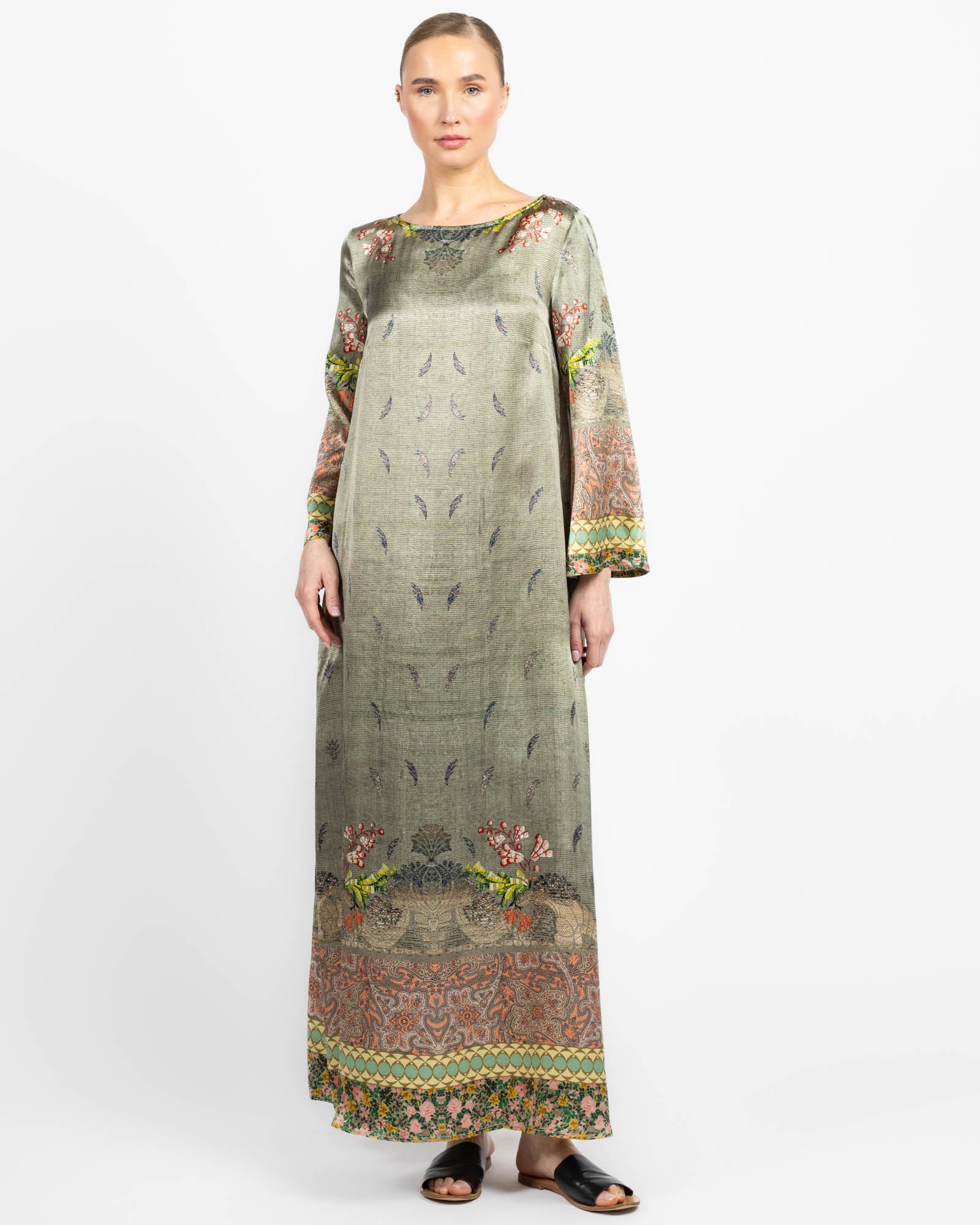 Mutka 3/4 Sleeve Dress