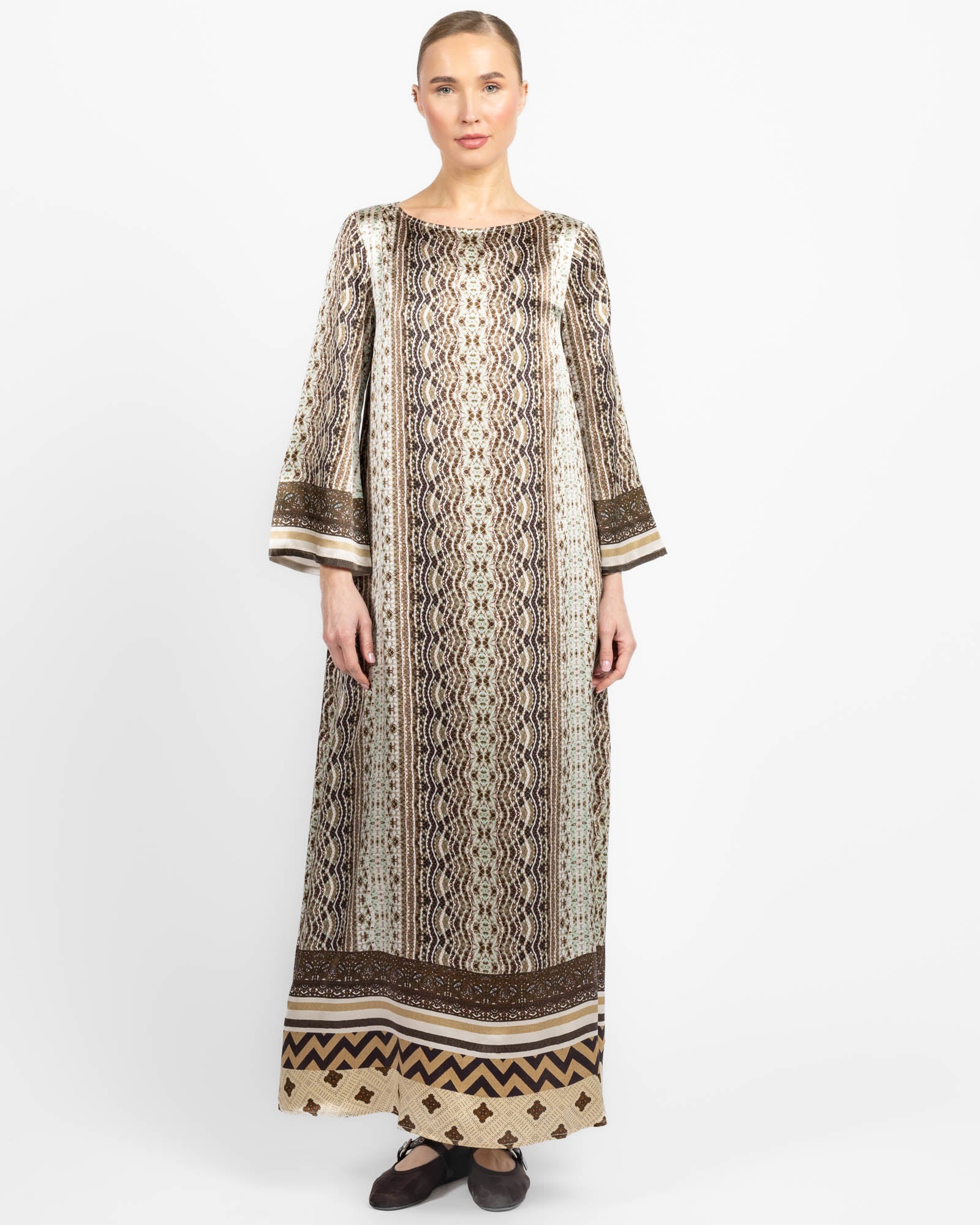 Mutka 3/4 Sleeve Dress