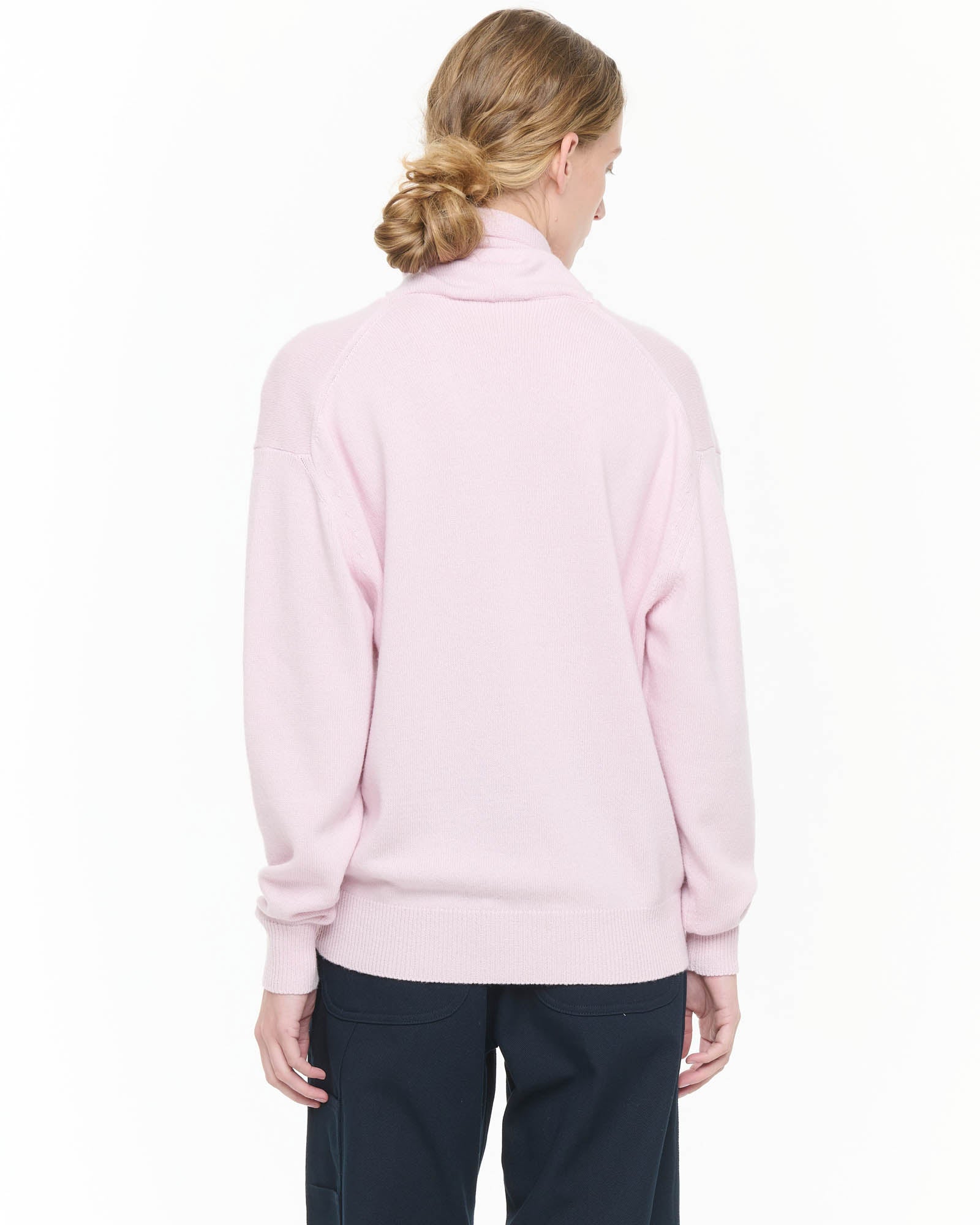 Long Sleeve Foulard Knit Top