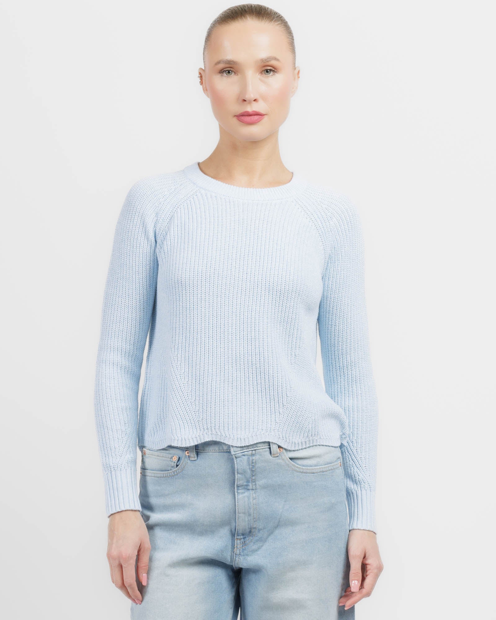 Scallop Shaker Sweater