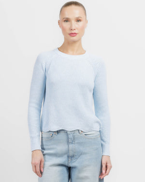 Scallop Shaker Sweater