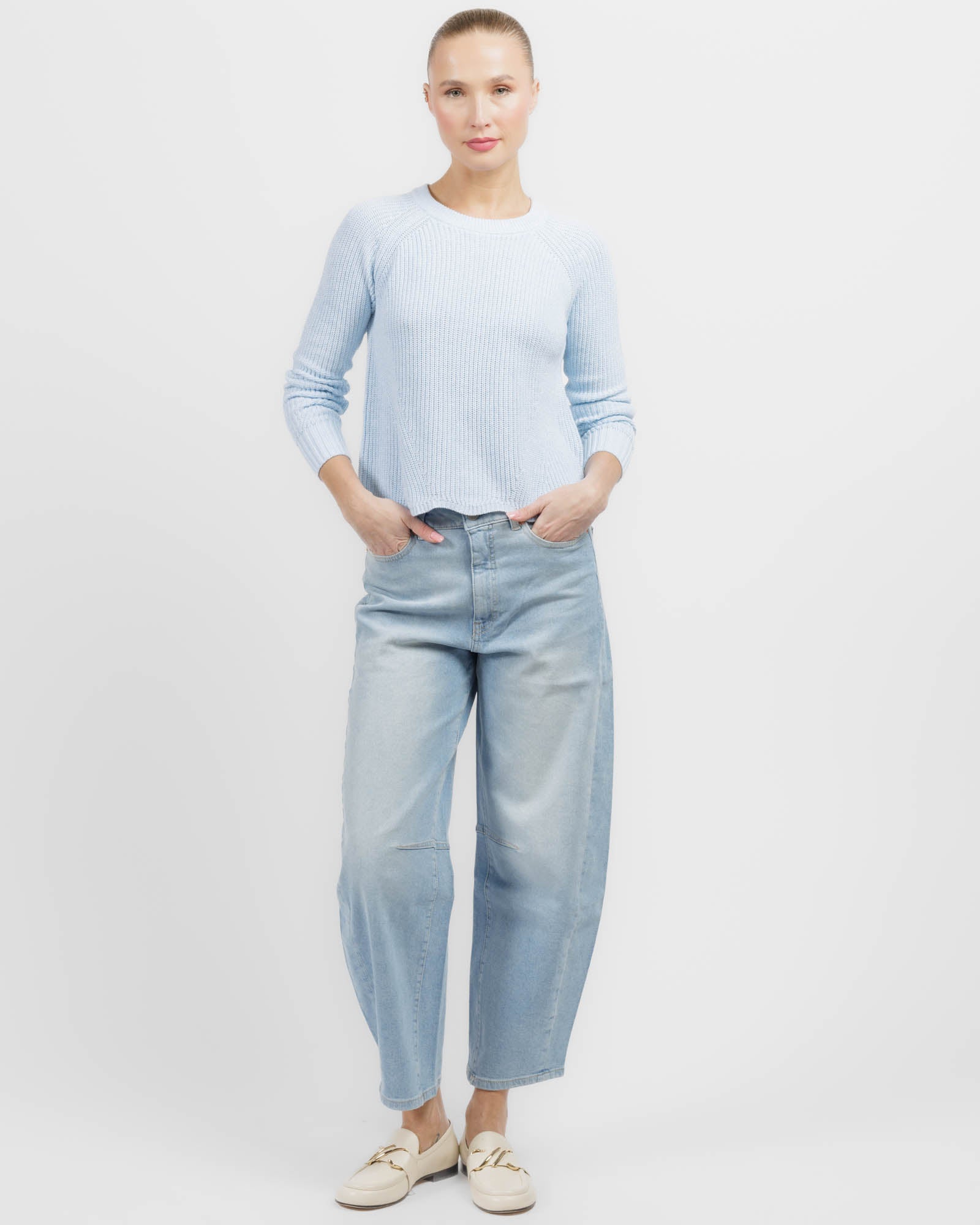 Scallop Shaker Sweater