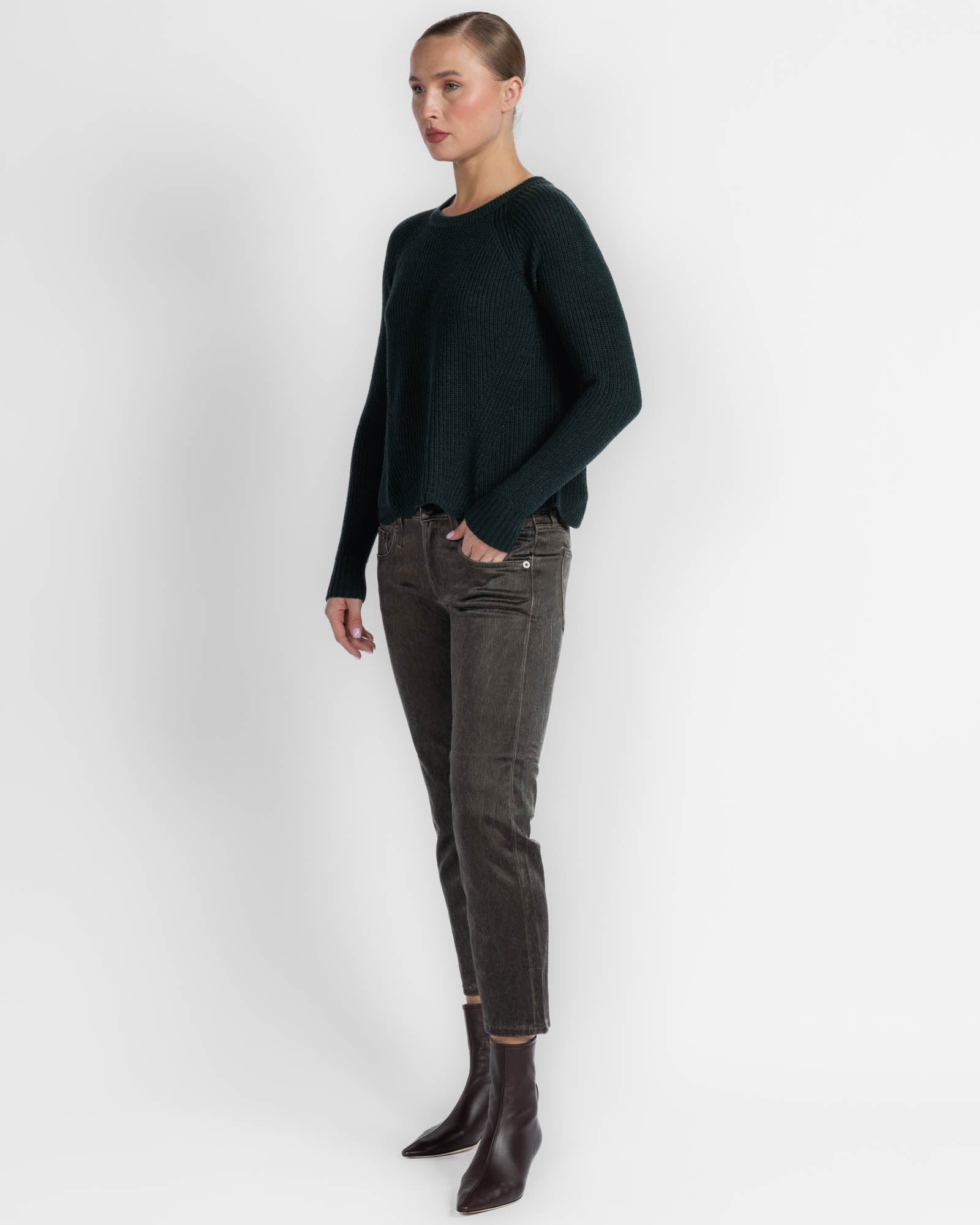 Scallop Shaker Sweater