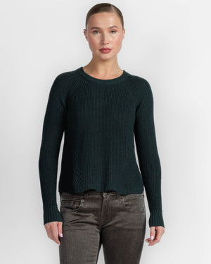 Scallop Shaker Sweater