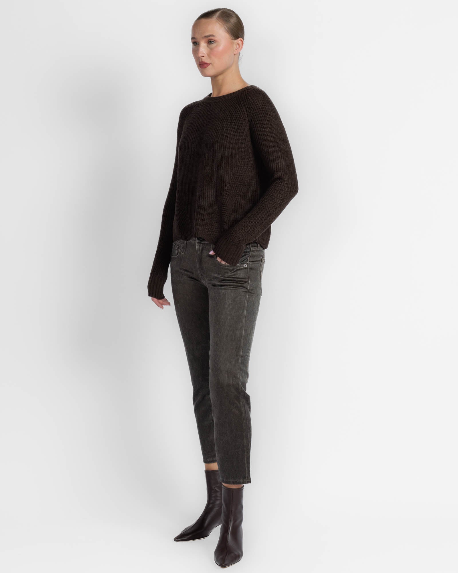Scallop Shaker Sweater