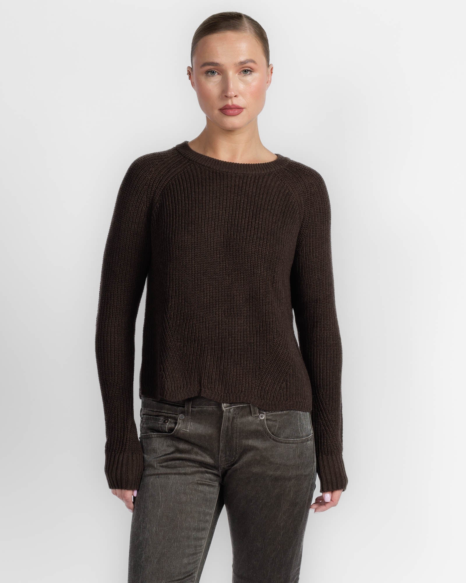 Scallop Shaker Sweater