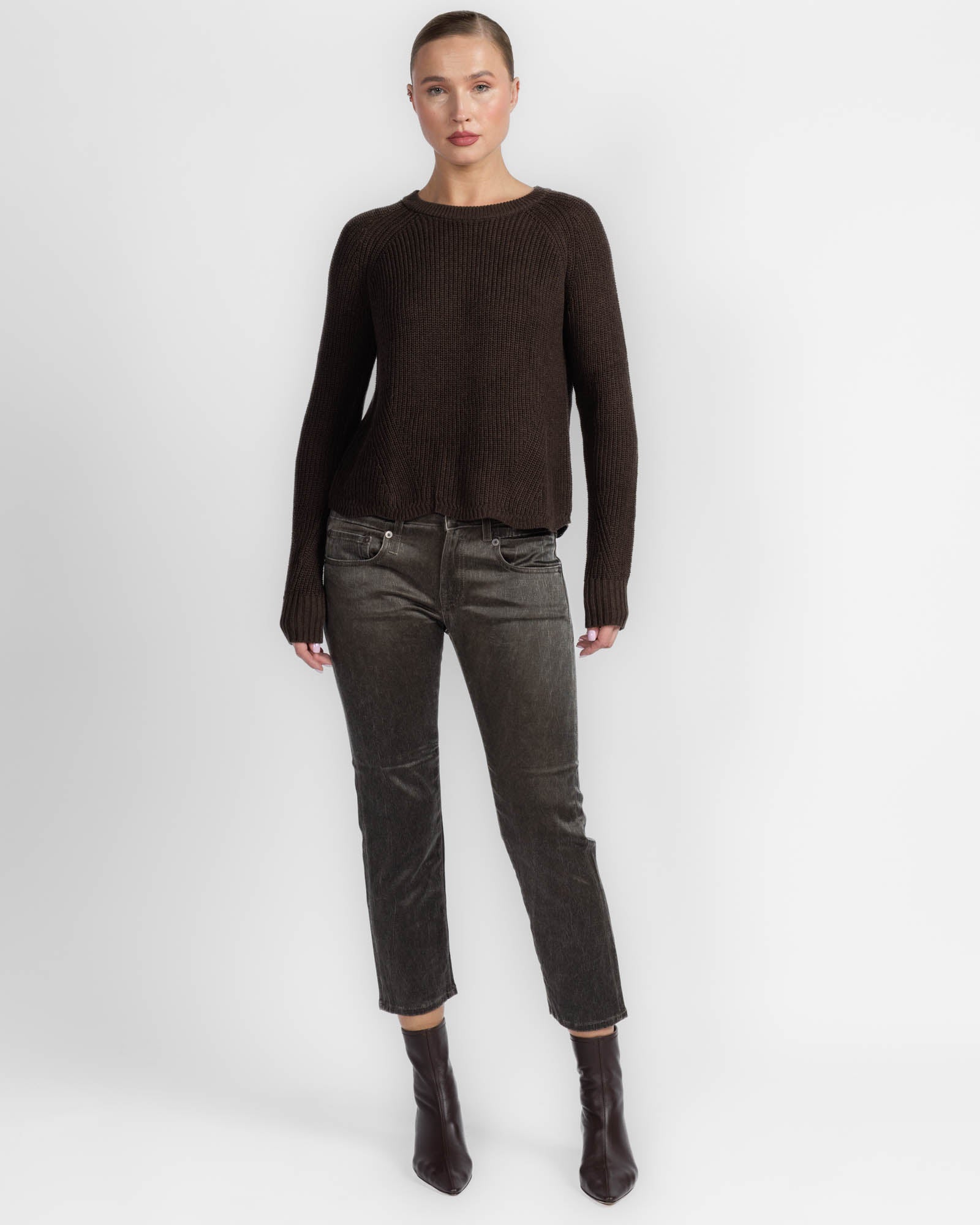 Scallop Shaker Sweater