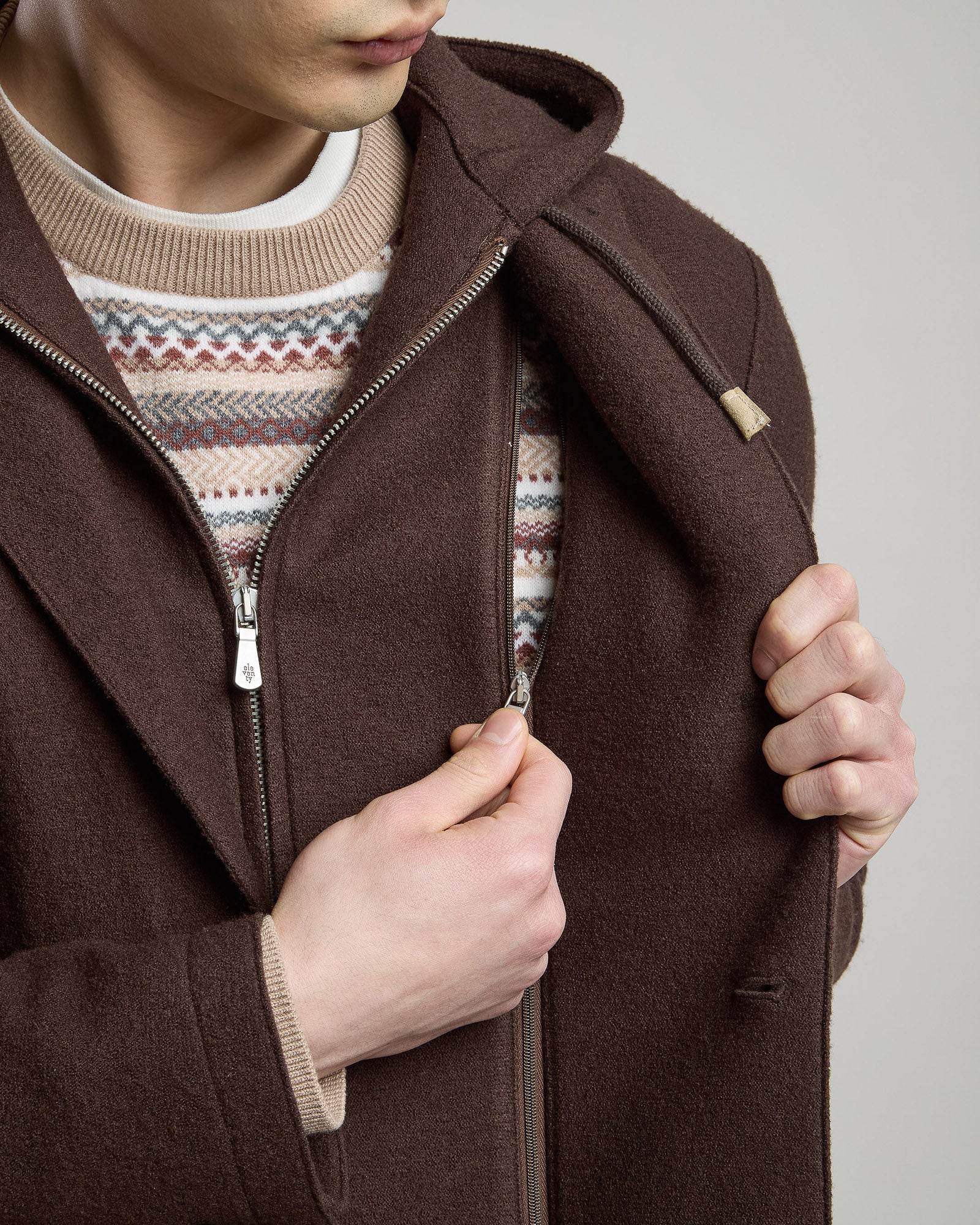 Hooded Blazer