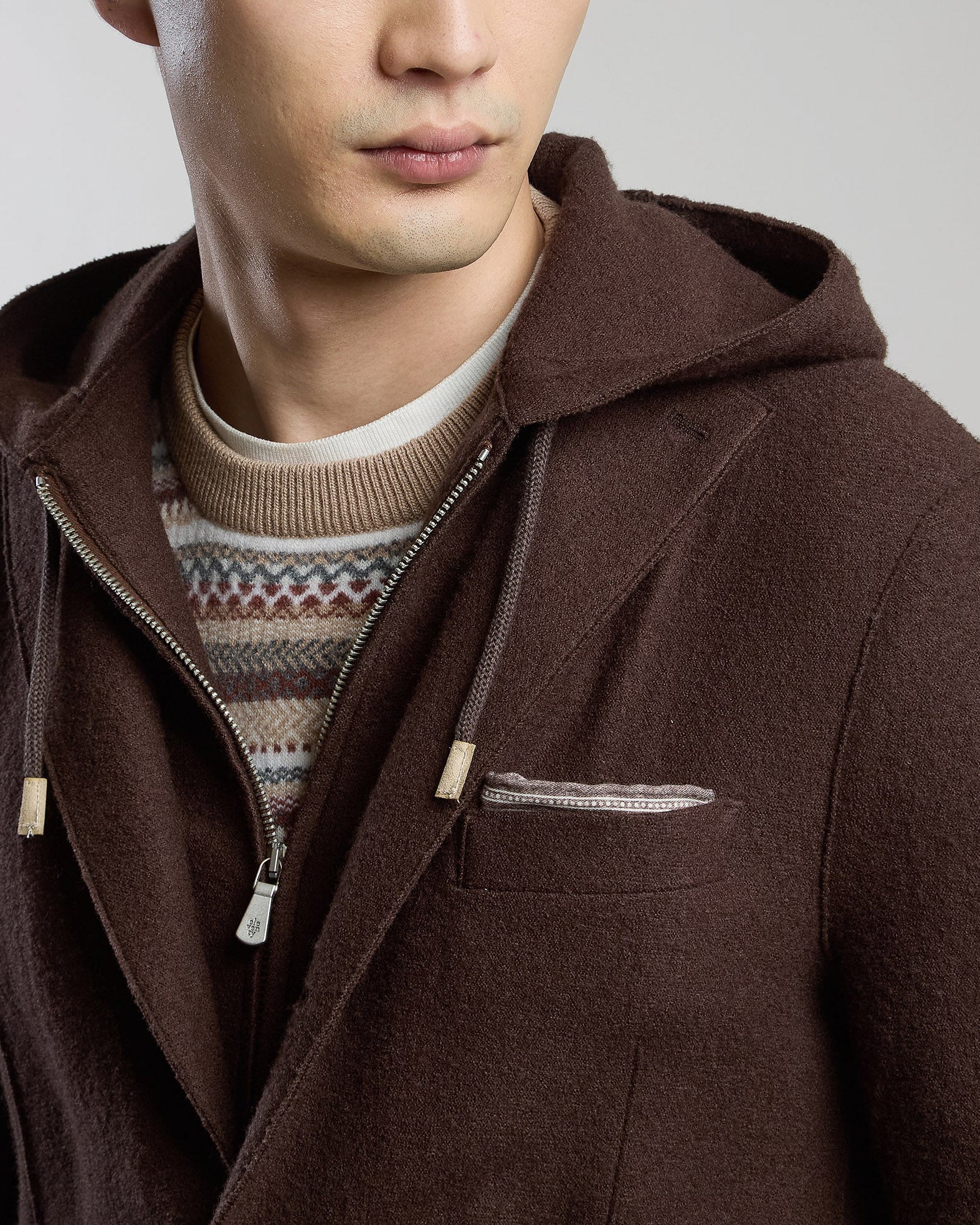 Hooded Blazer