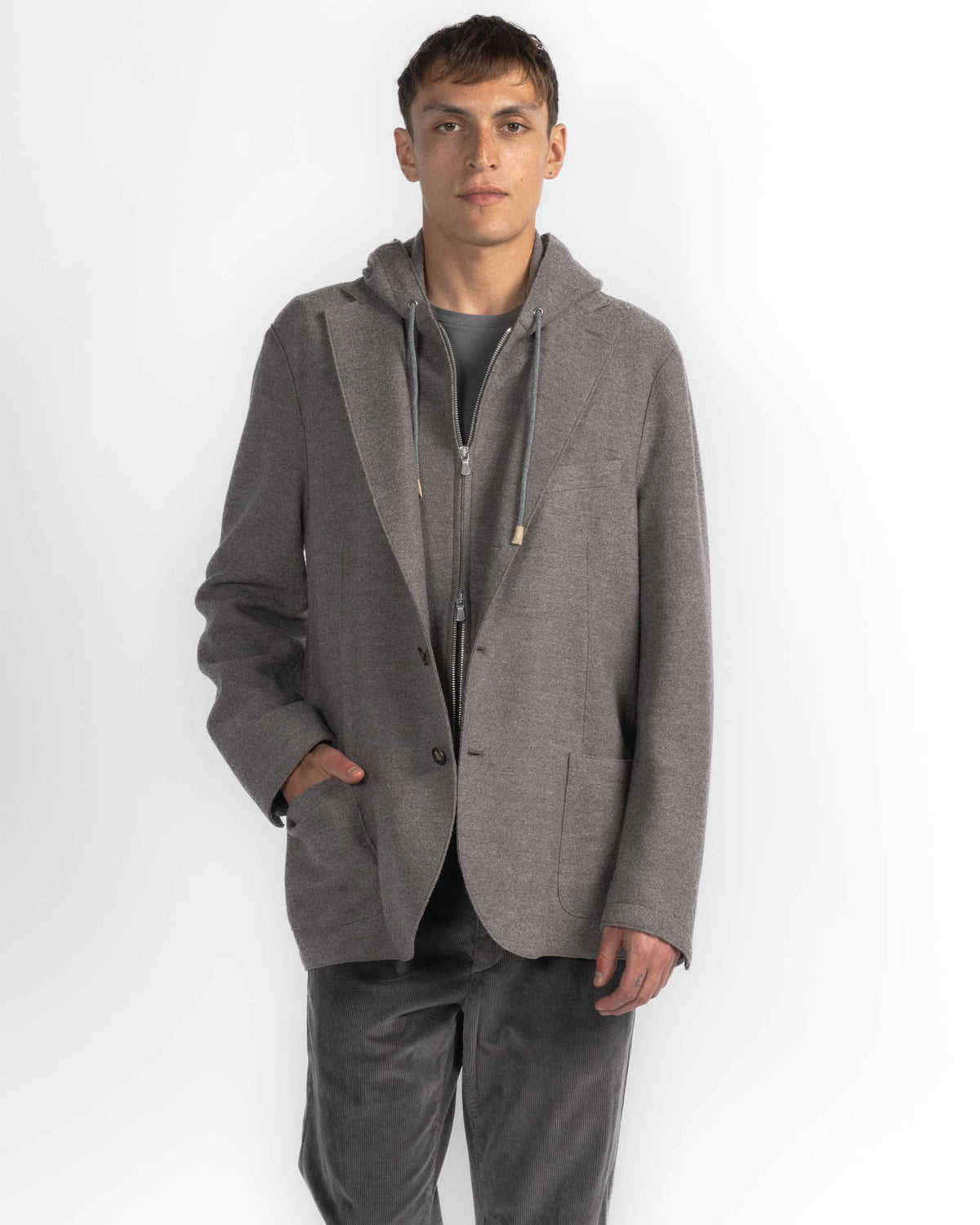 Hooded Blazer
