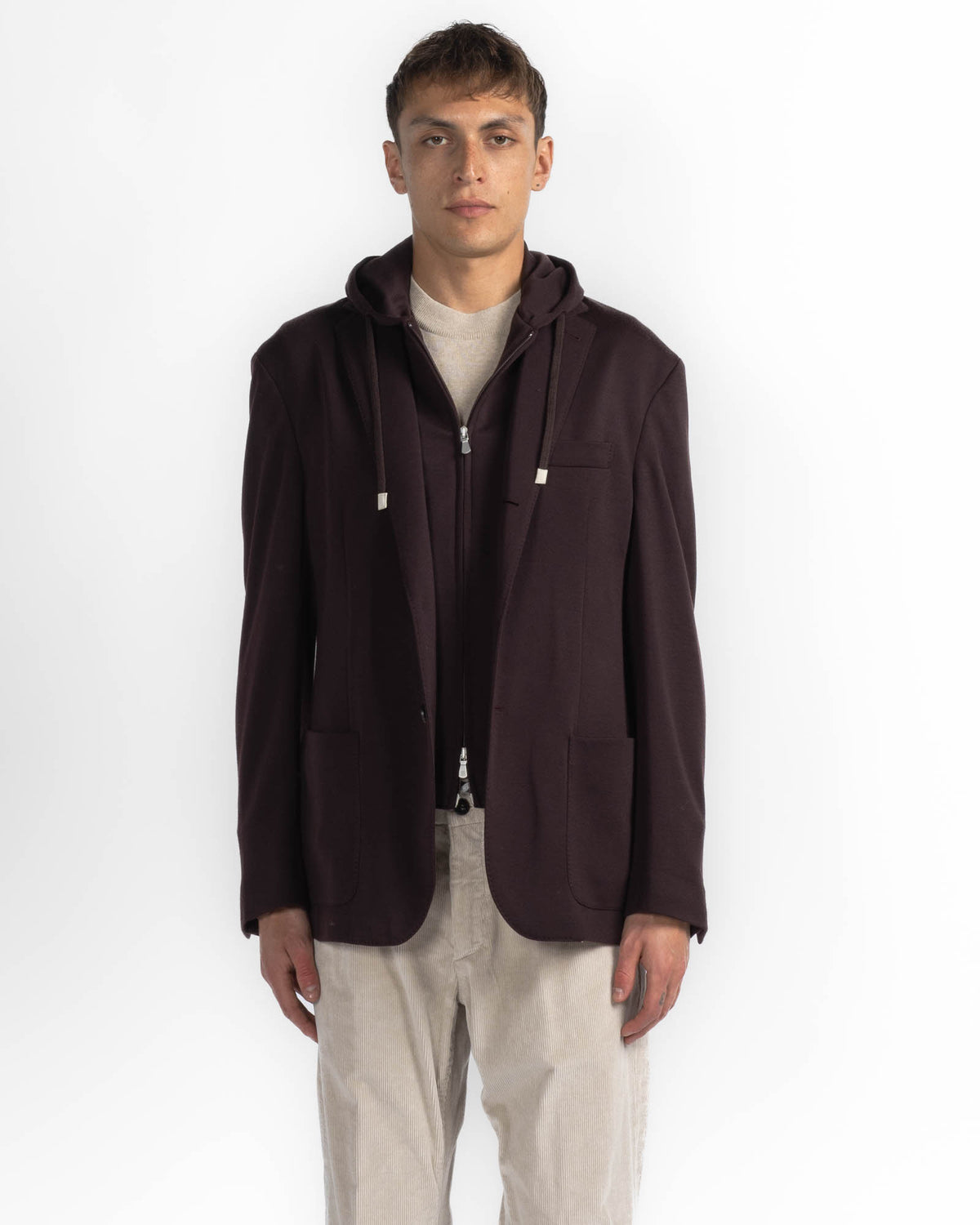 Hooded Blazer