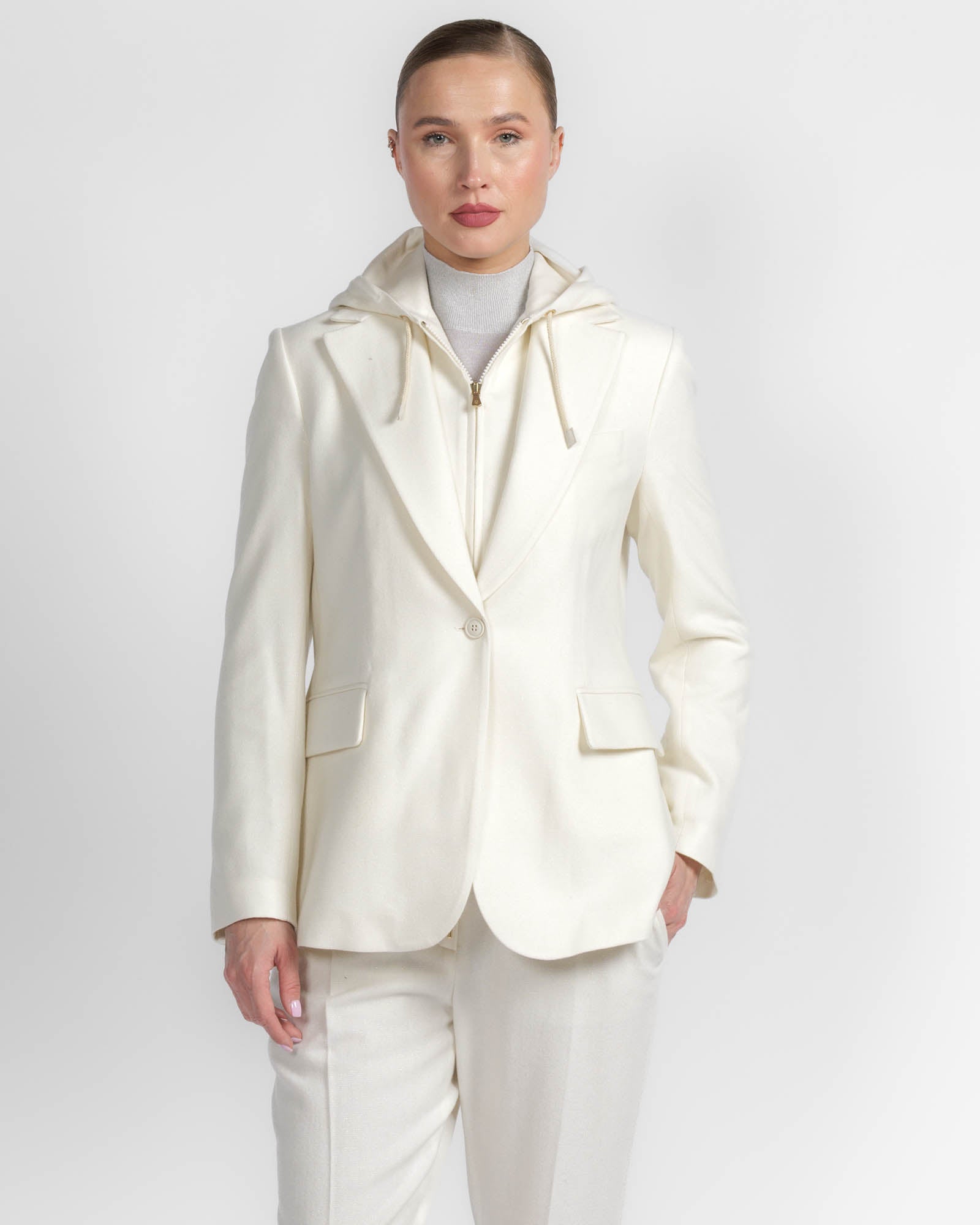 Hooded Blazer