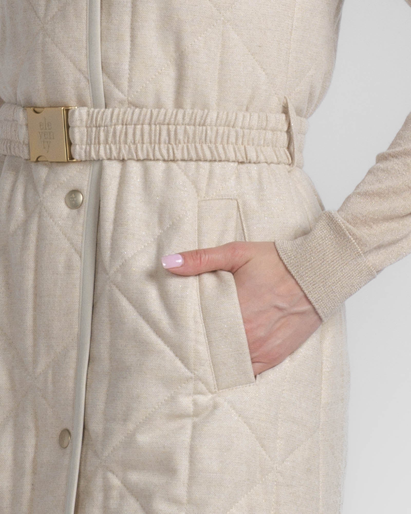 Button Belt Dress