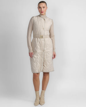 Button Belt Dress