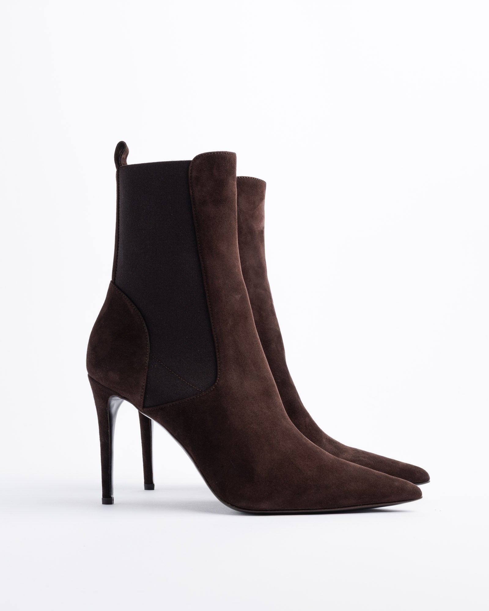 Pointed Kitten Heel Boot