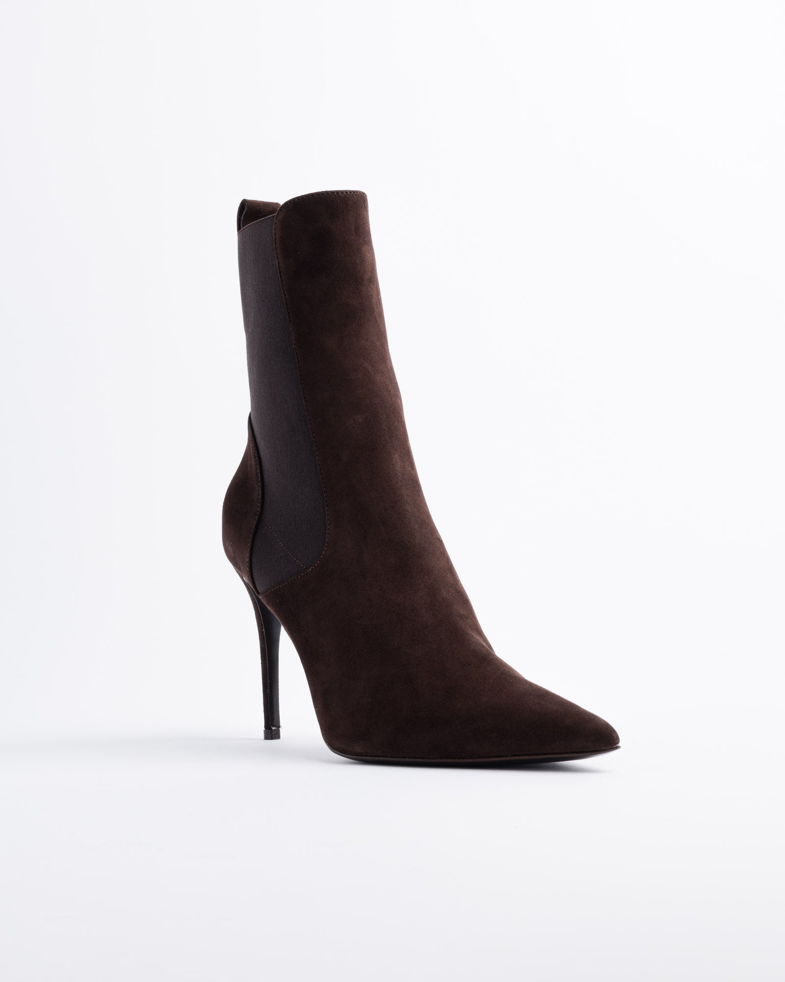 Pointed Kitten Heel Boot