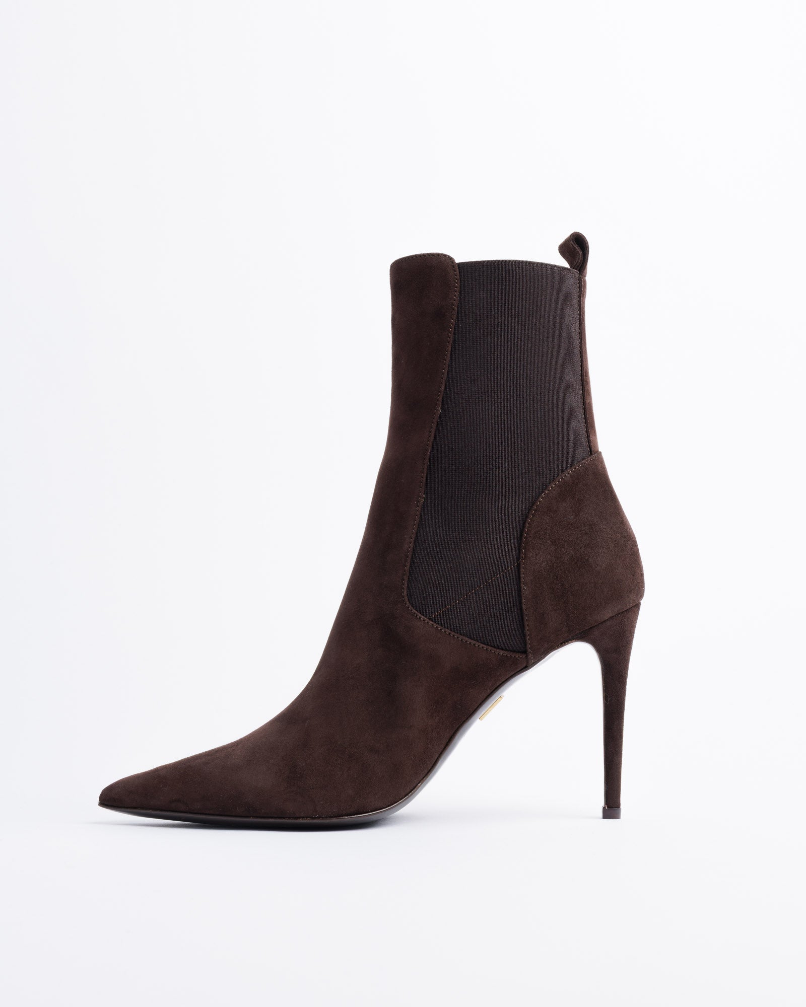 Pointed Kitten Heel Boot