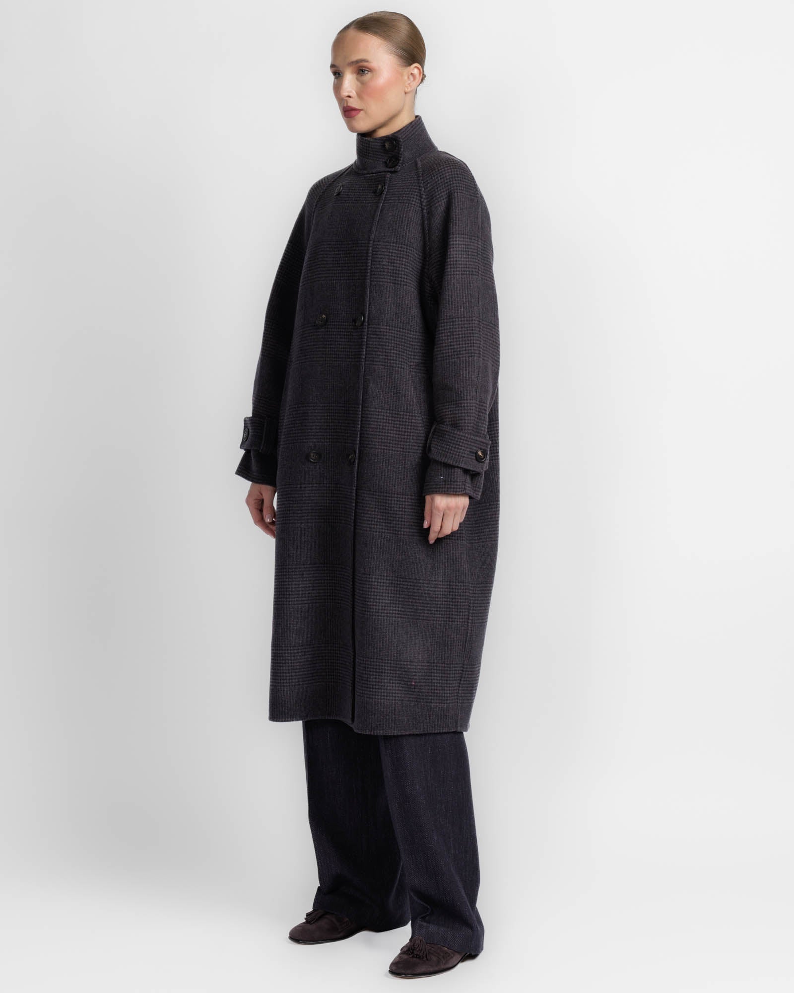 Stand Collar Coat