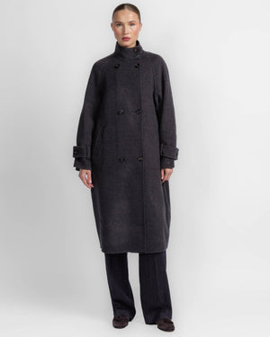Stand Collar Coat