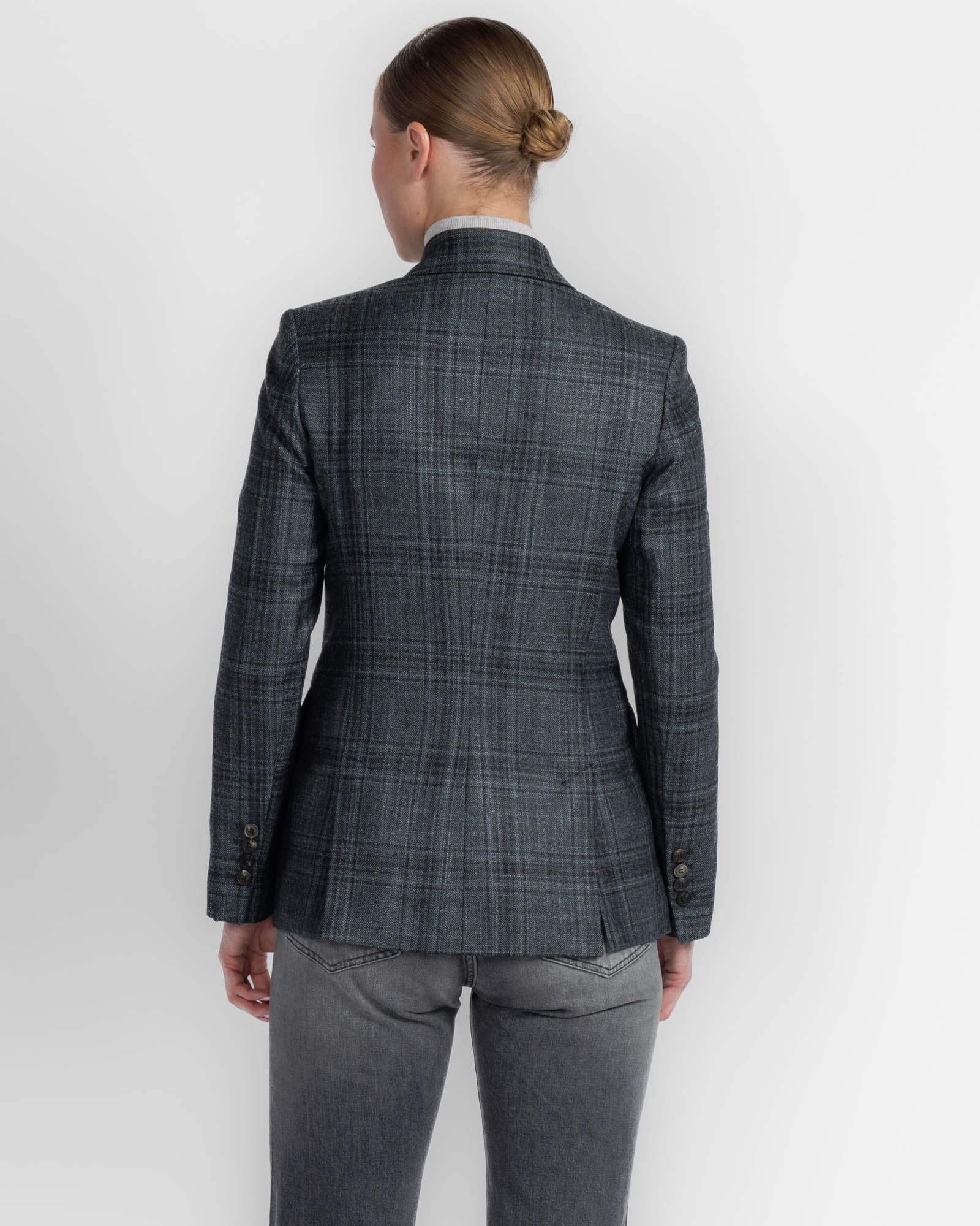 Plaid Blazer