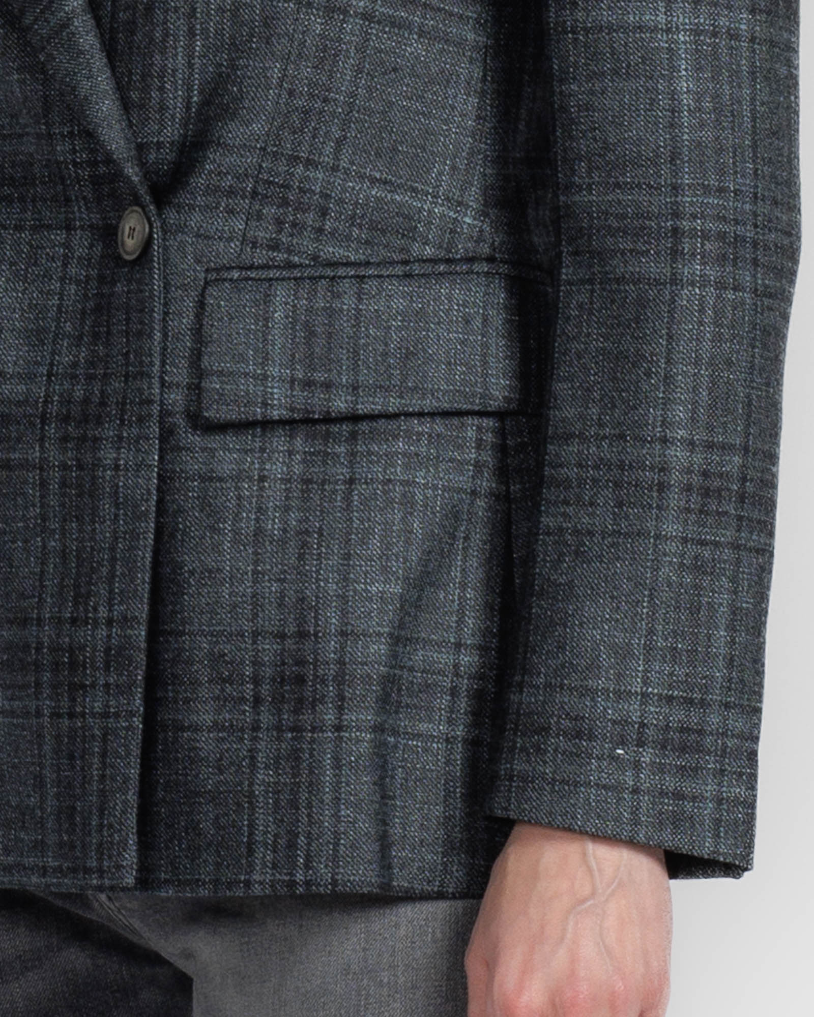 Plaid Blazer