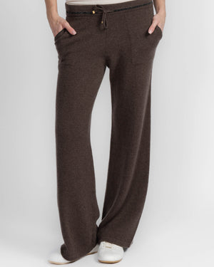 Contrast Piping Pant