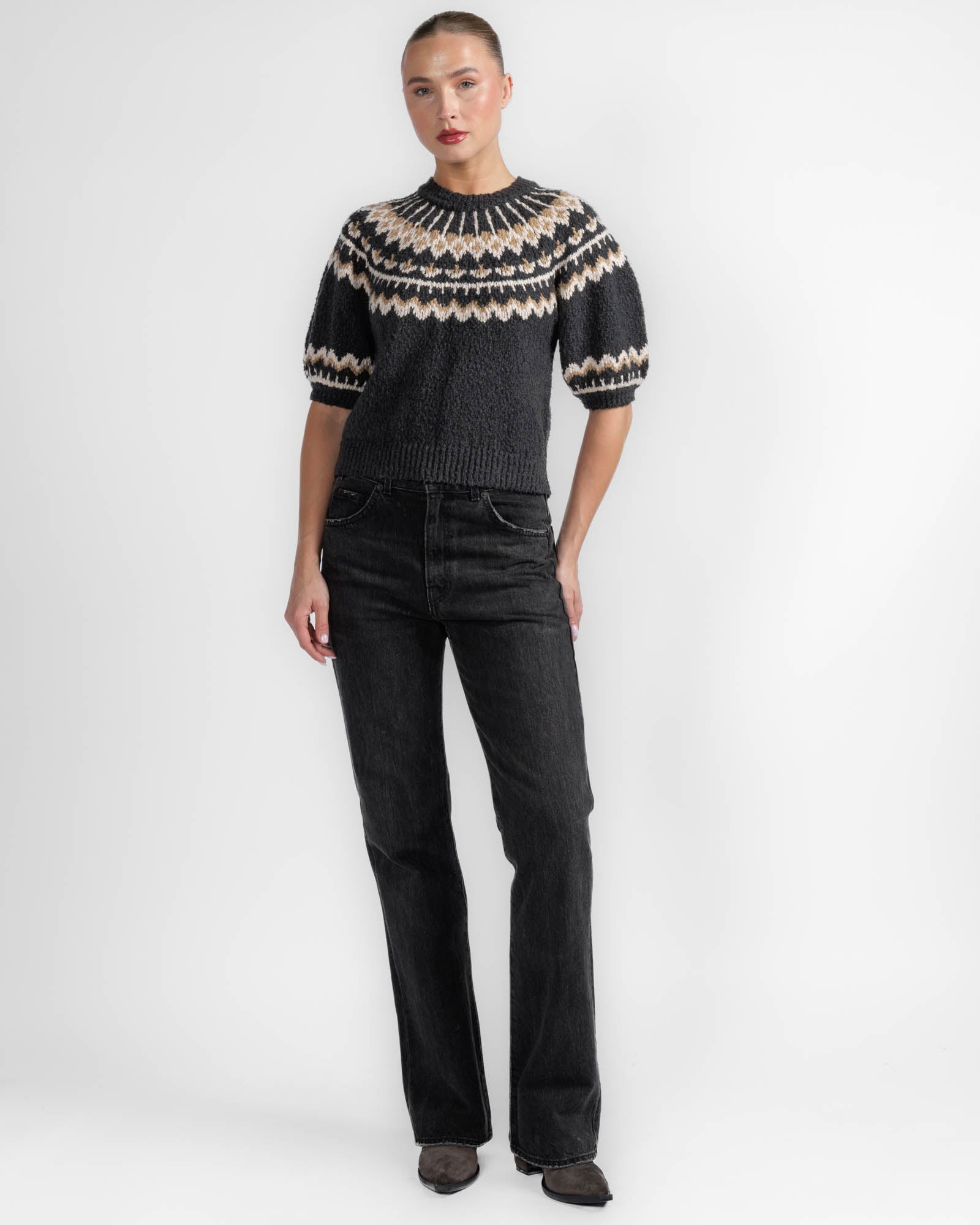 Puff Sleeve Sweater