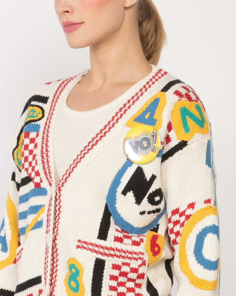 Knit Patch Sweater