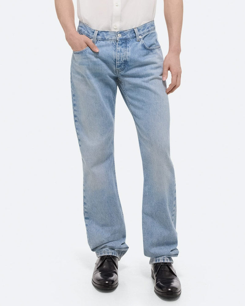 Low-Rise Straight Denim