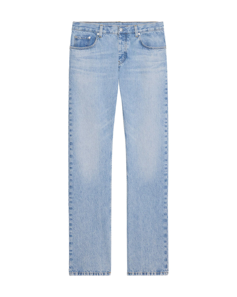 Low-Rise Straight Denim