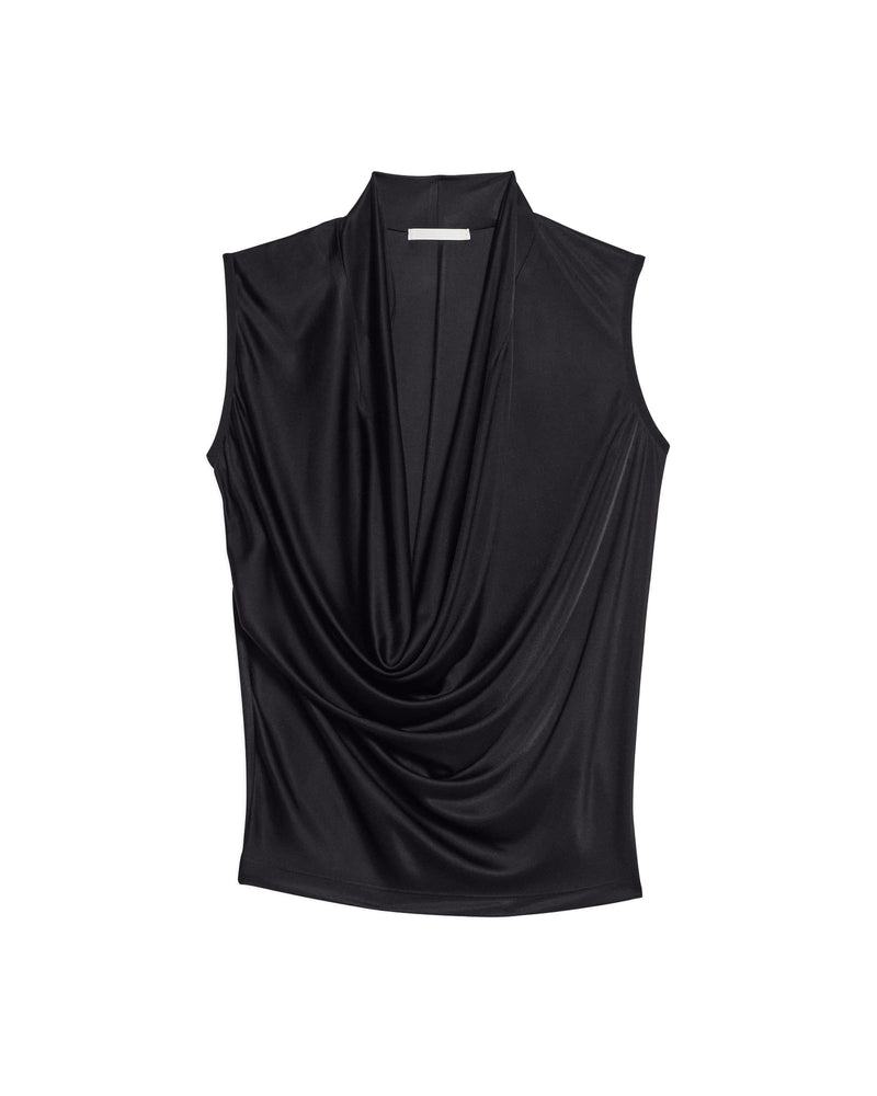 Sleeveless U-Neck Top