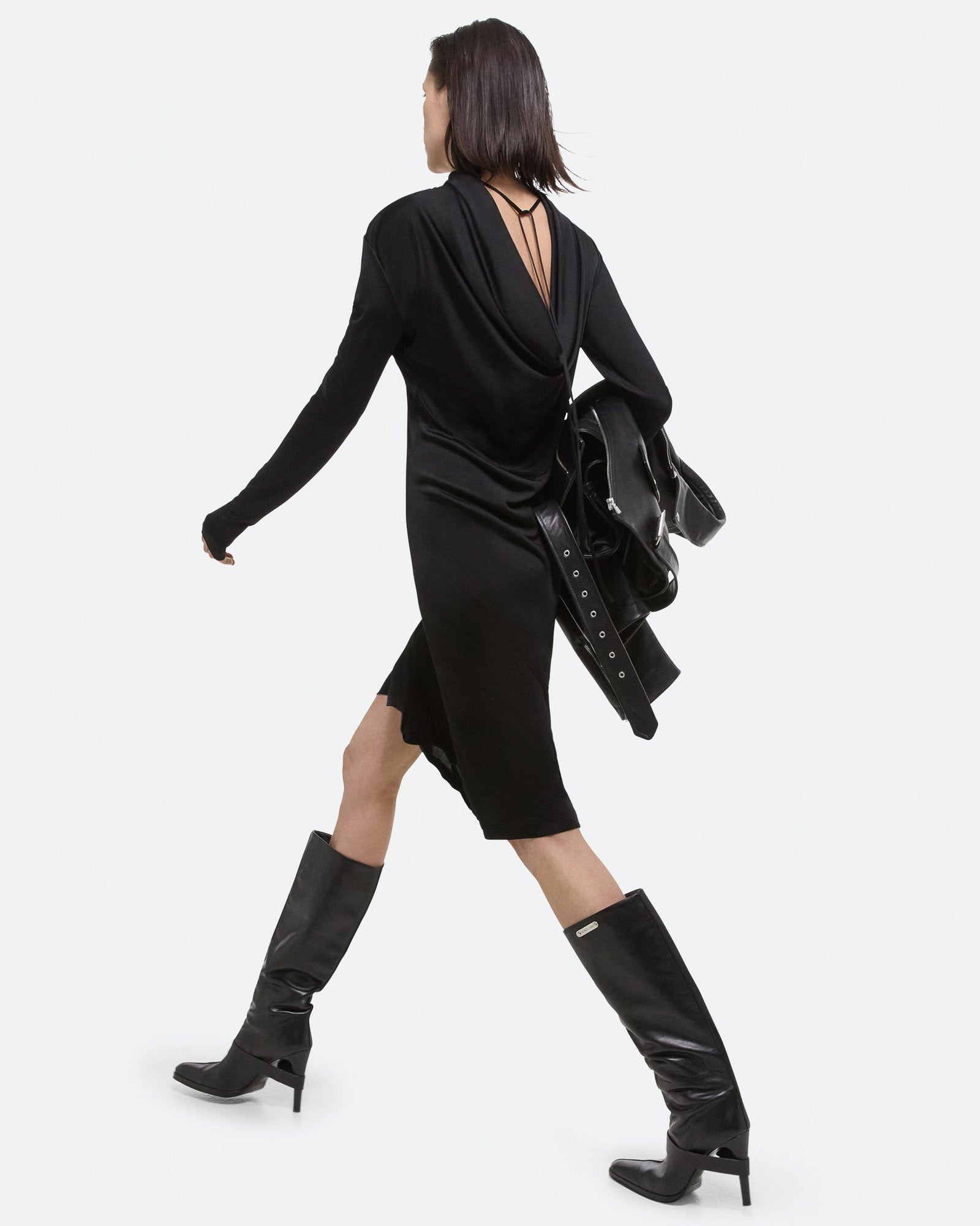 Robe à col bénitier