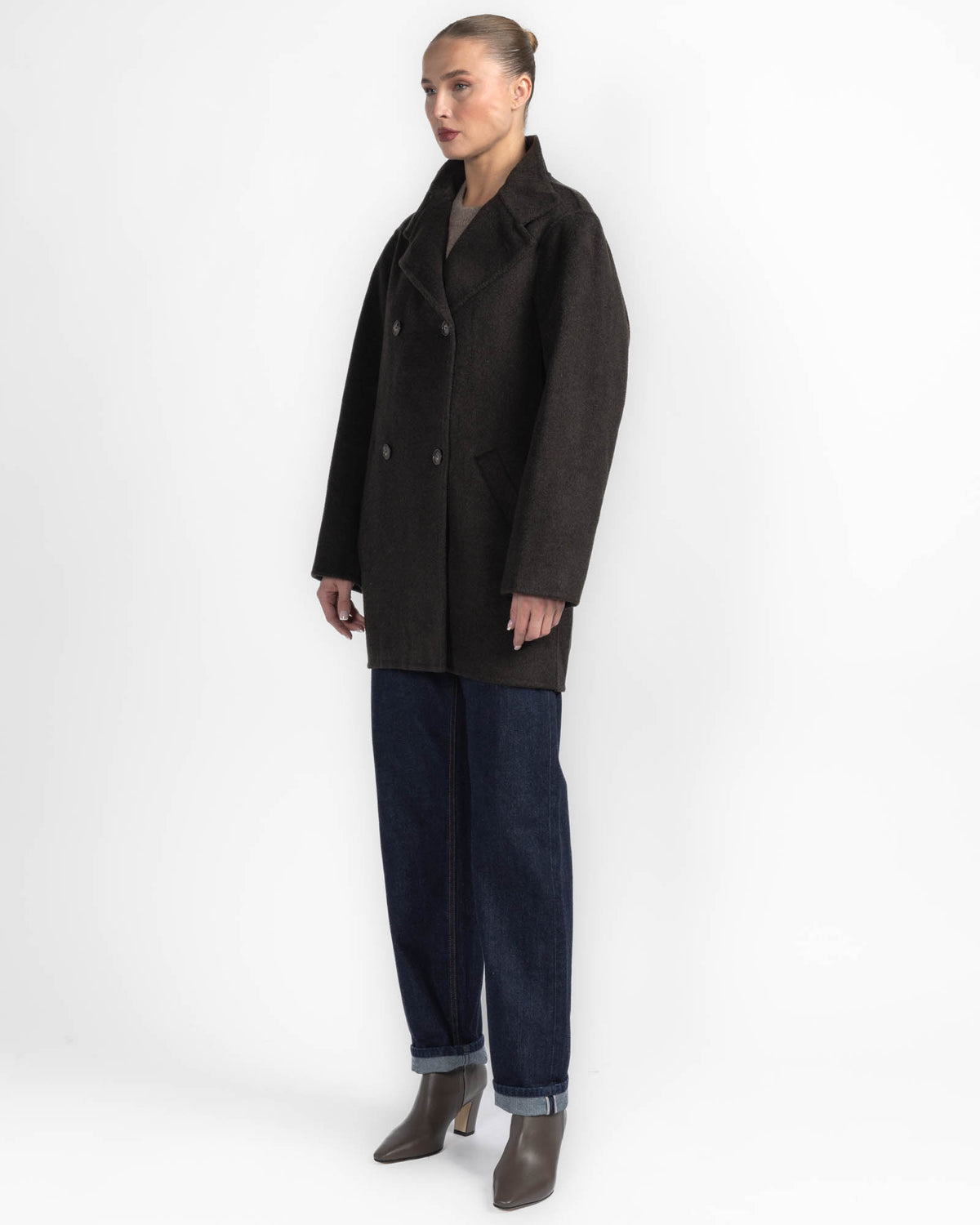 Olmo High Neck Coat