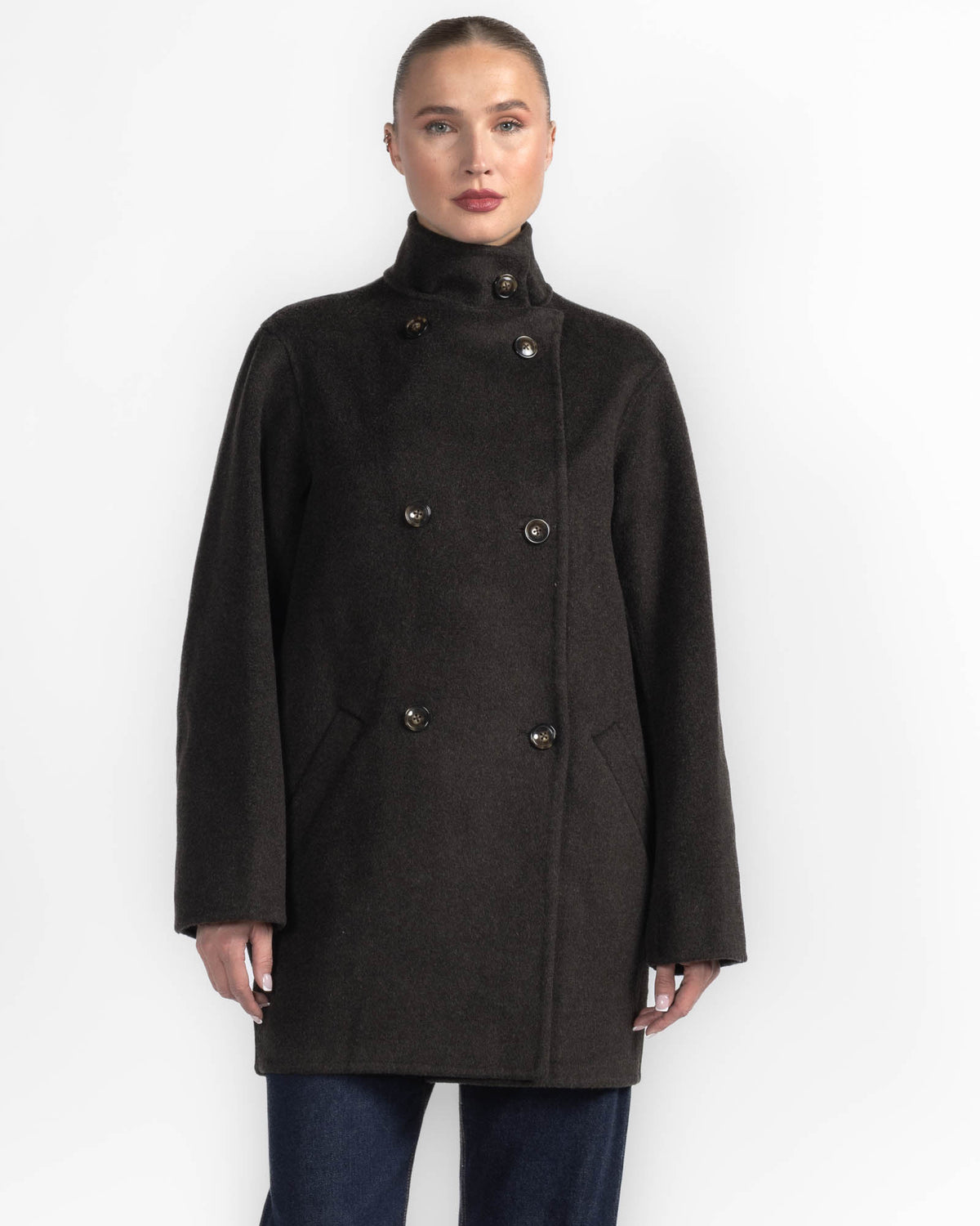 Olmo High Neck Coat