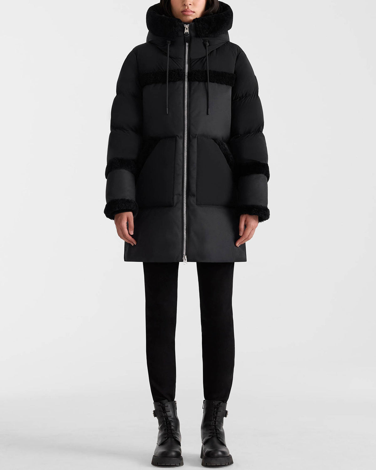 Carmina Shearling Coat