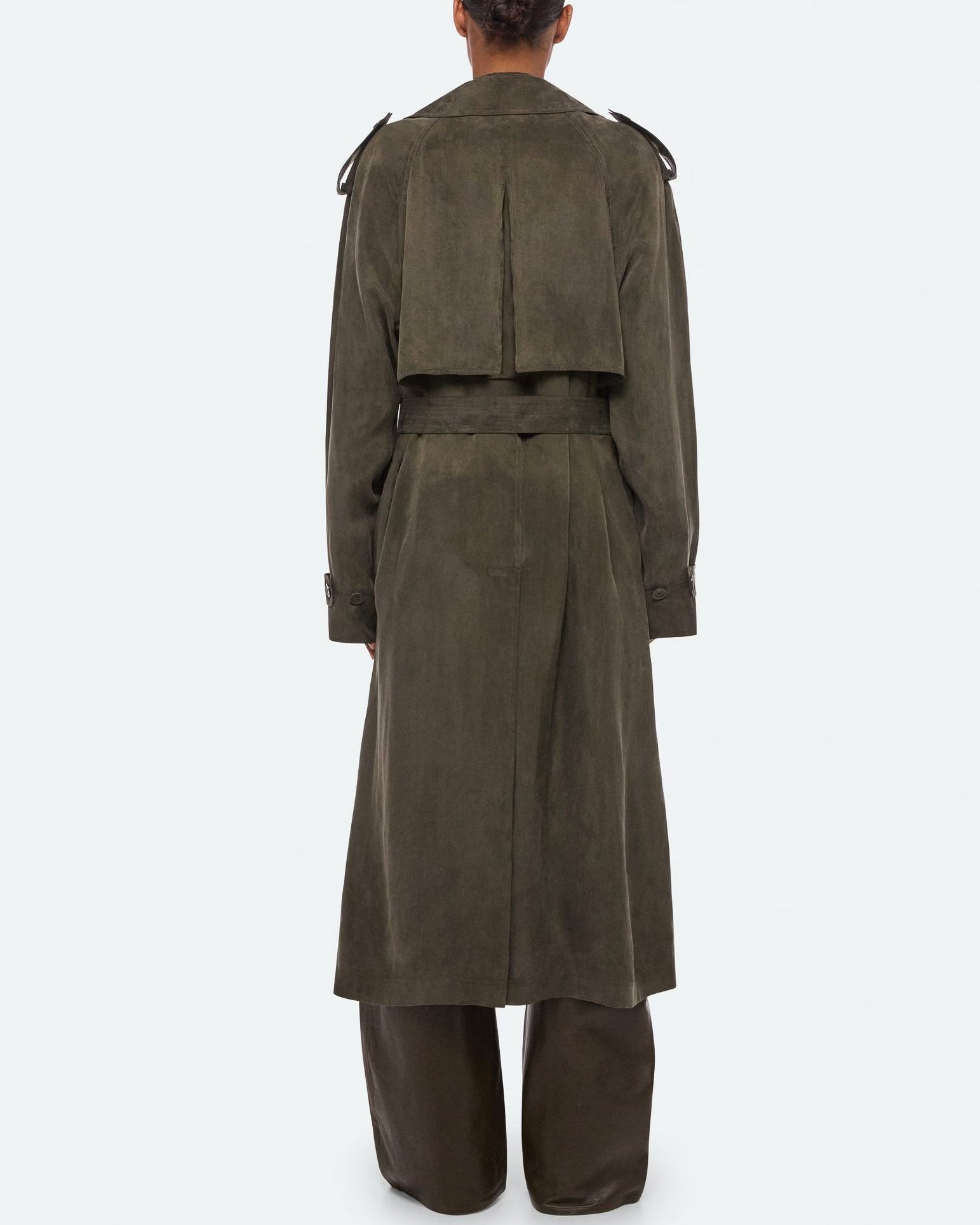 Fluid Trench Coat