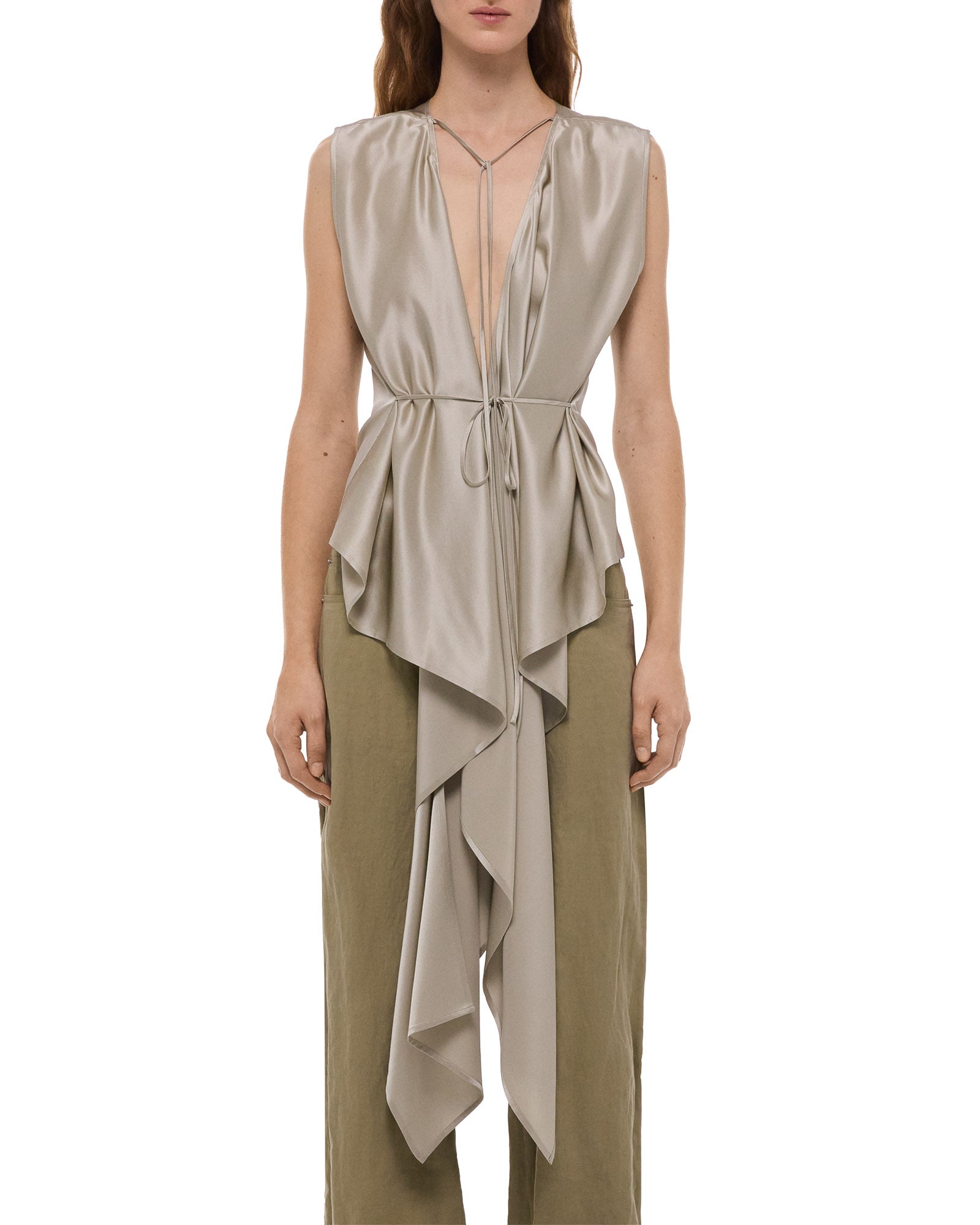 Scarf Drape Top