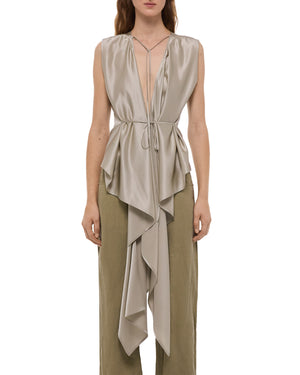 Scarf Drape Top