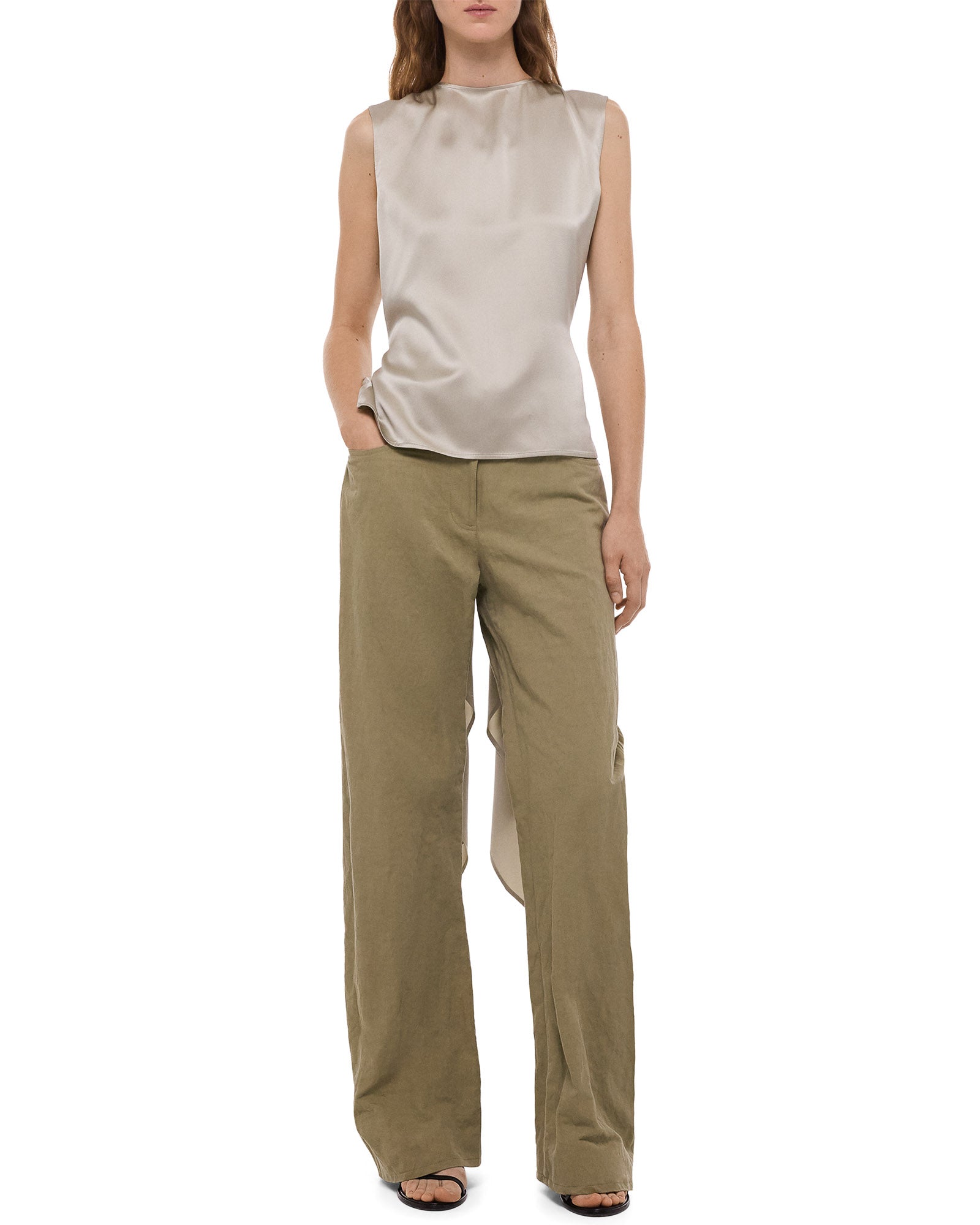 Scarf Drape Top