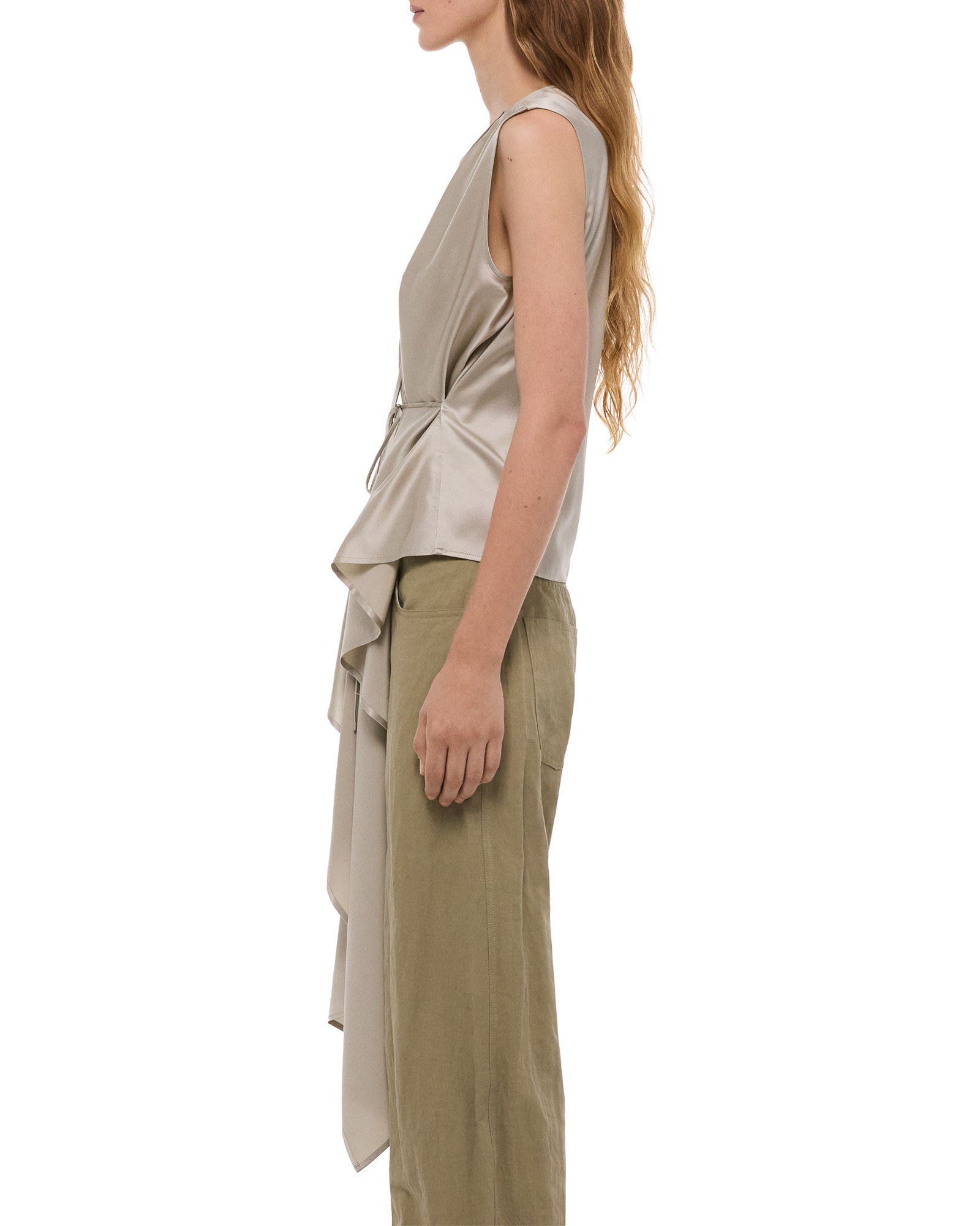 Scarf Drape Top