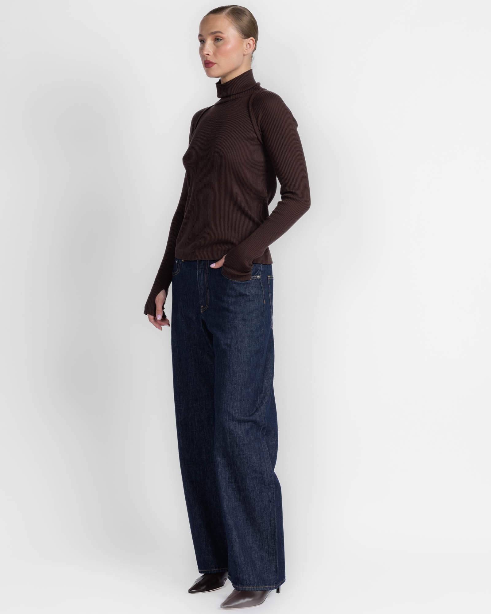 Shrug Turtleneck