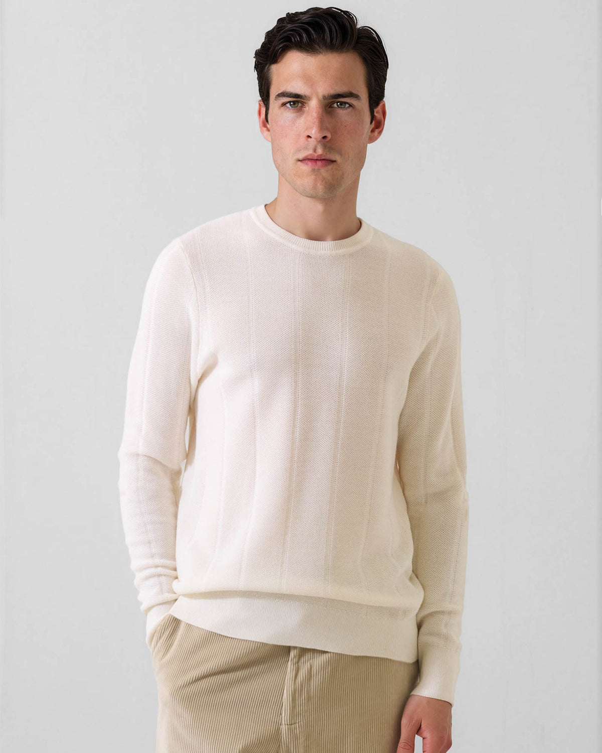 Birdseye Crewneck