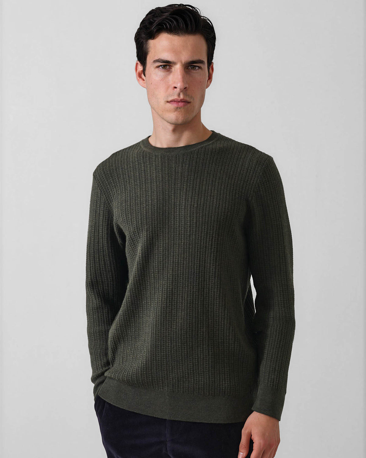 Waffle Crewneck