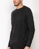 Merino Raglan Rib Crewneck