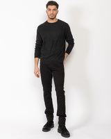 Merino Raglan Rib Crewneck