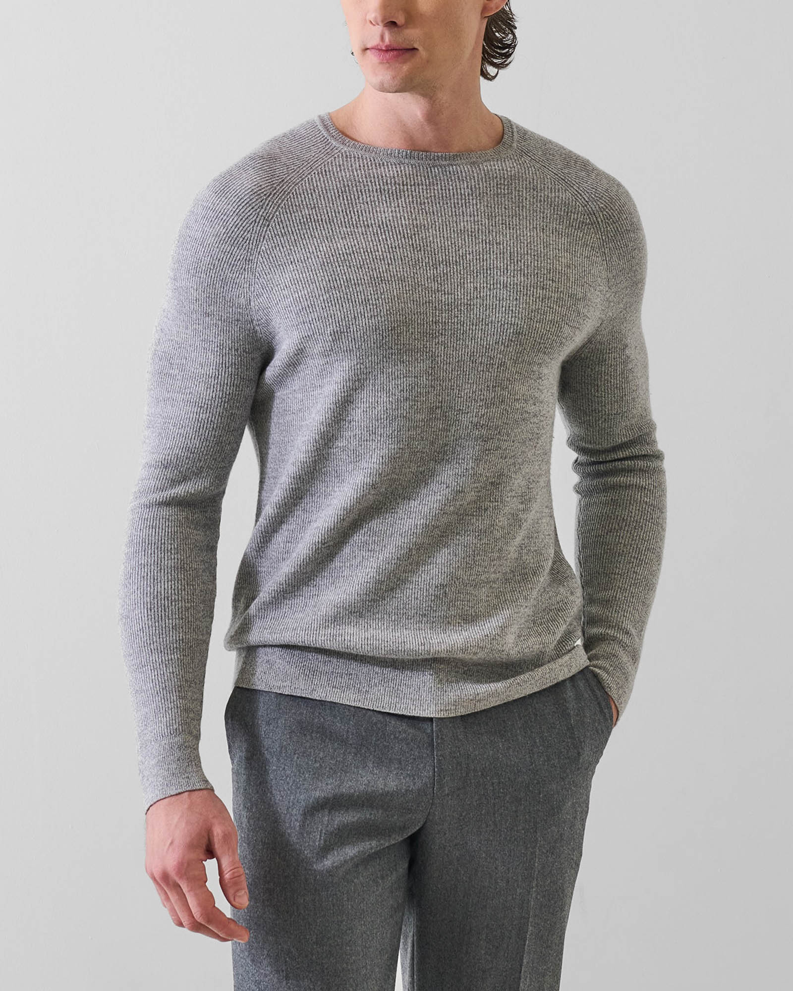 Raglan Crewneck Sweater