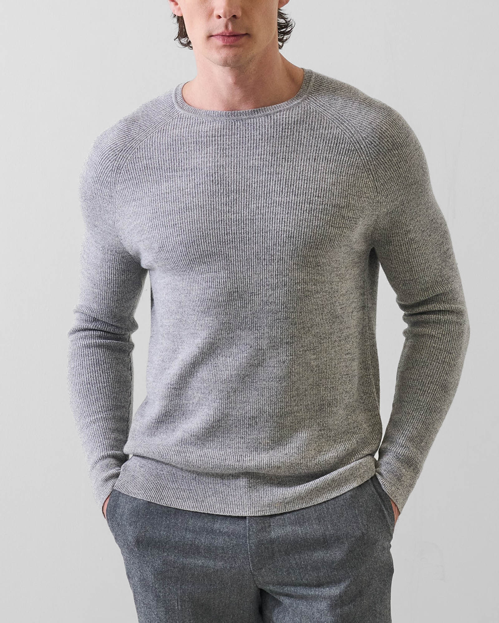 Raglan Crewneck Sweater
