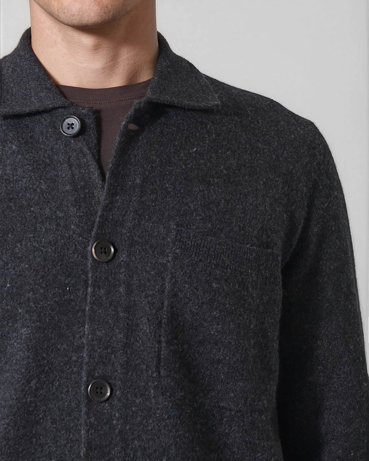 Boil Wool Button Jacket