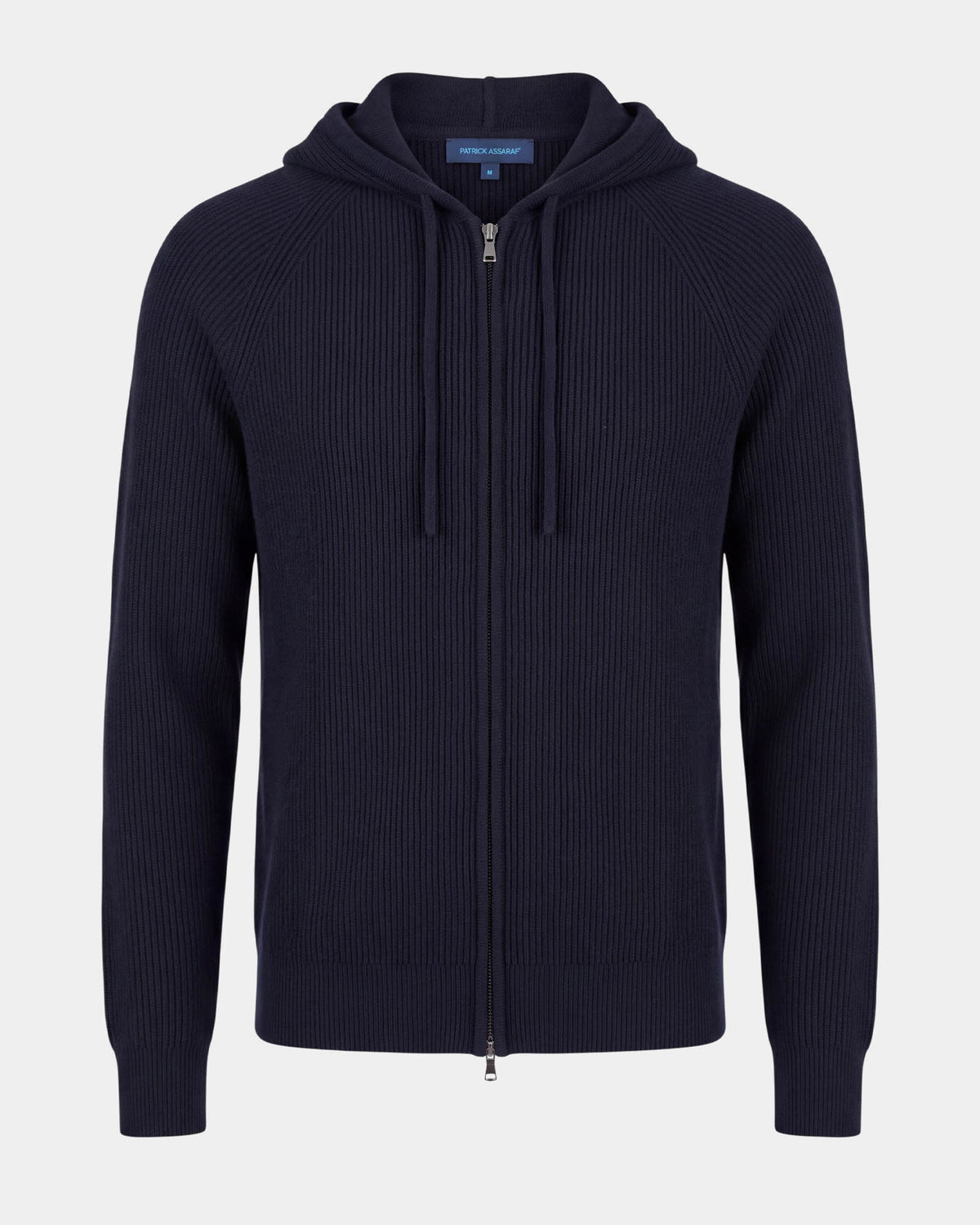 Rib Zip Hoodie